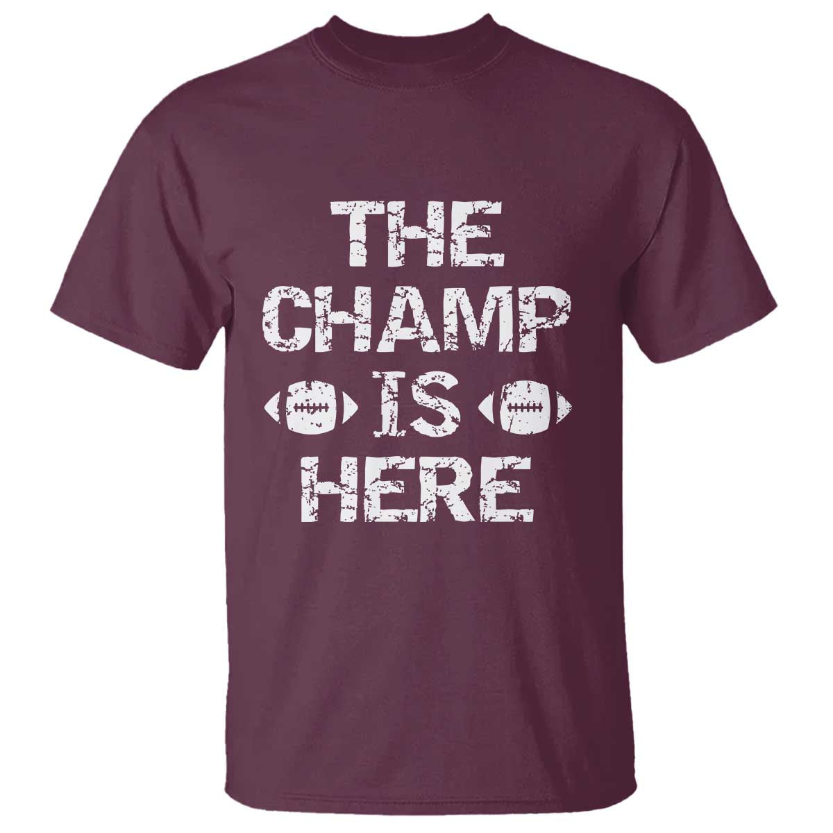 Funny Fantasy Football Champion T Shirt Champ Draft Party Commish FFL - Wonder Print Shop