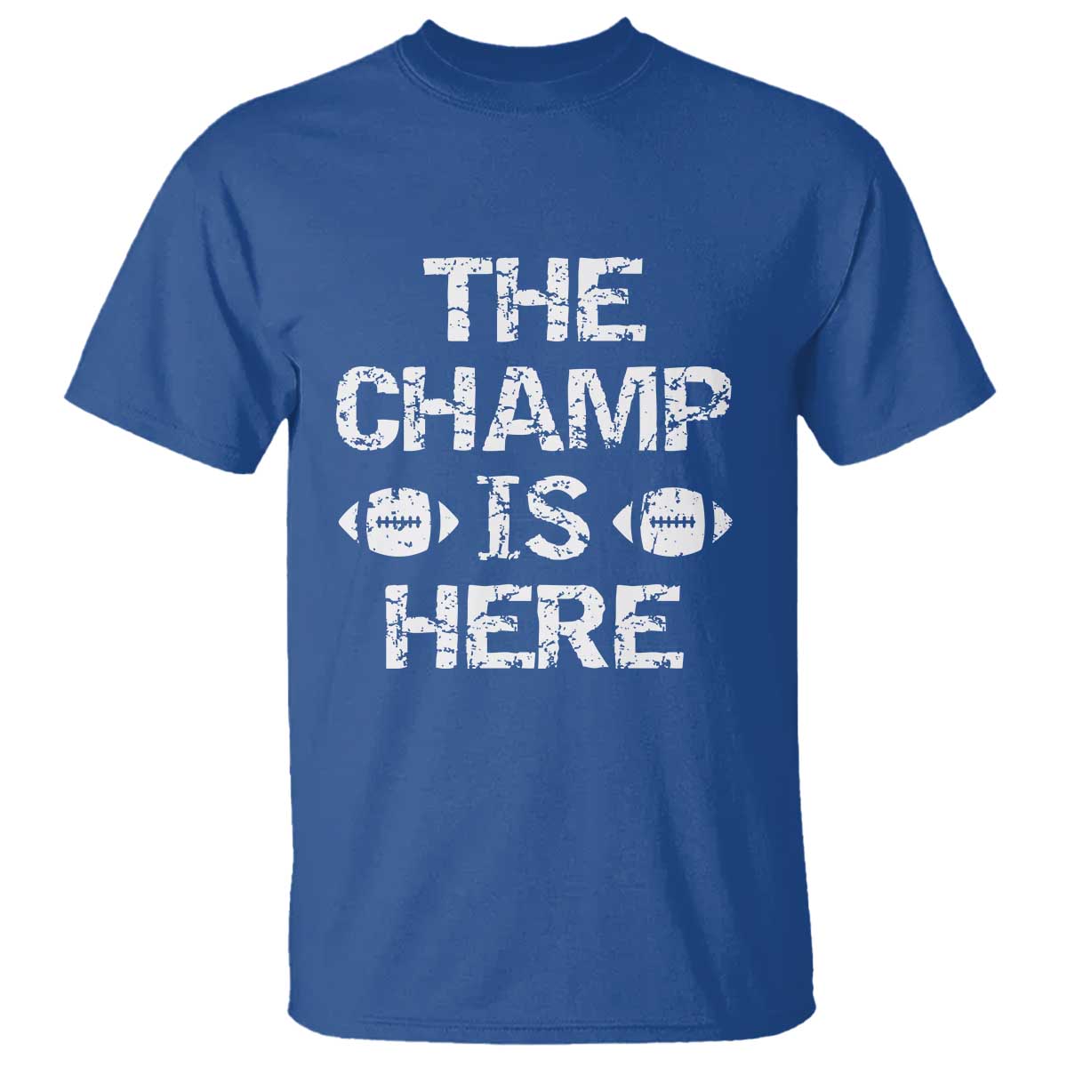 Funny Fantasy Football Champion T Shirt Champ Draft Party Commish FFL - Wonder Print Shop