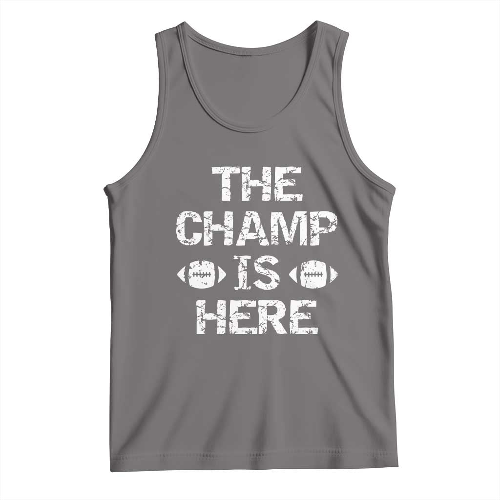 Funny Fantasy Football Champion Tank Top Champ Draft Party Commish FFL - Wonder Print Shop