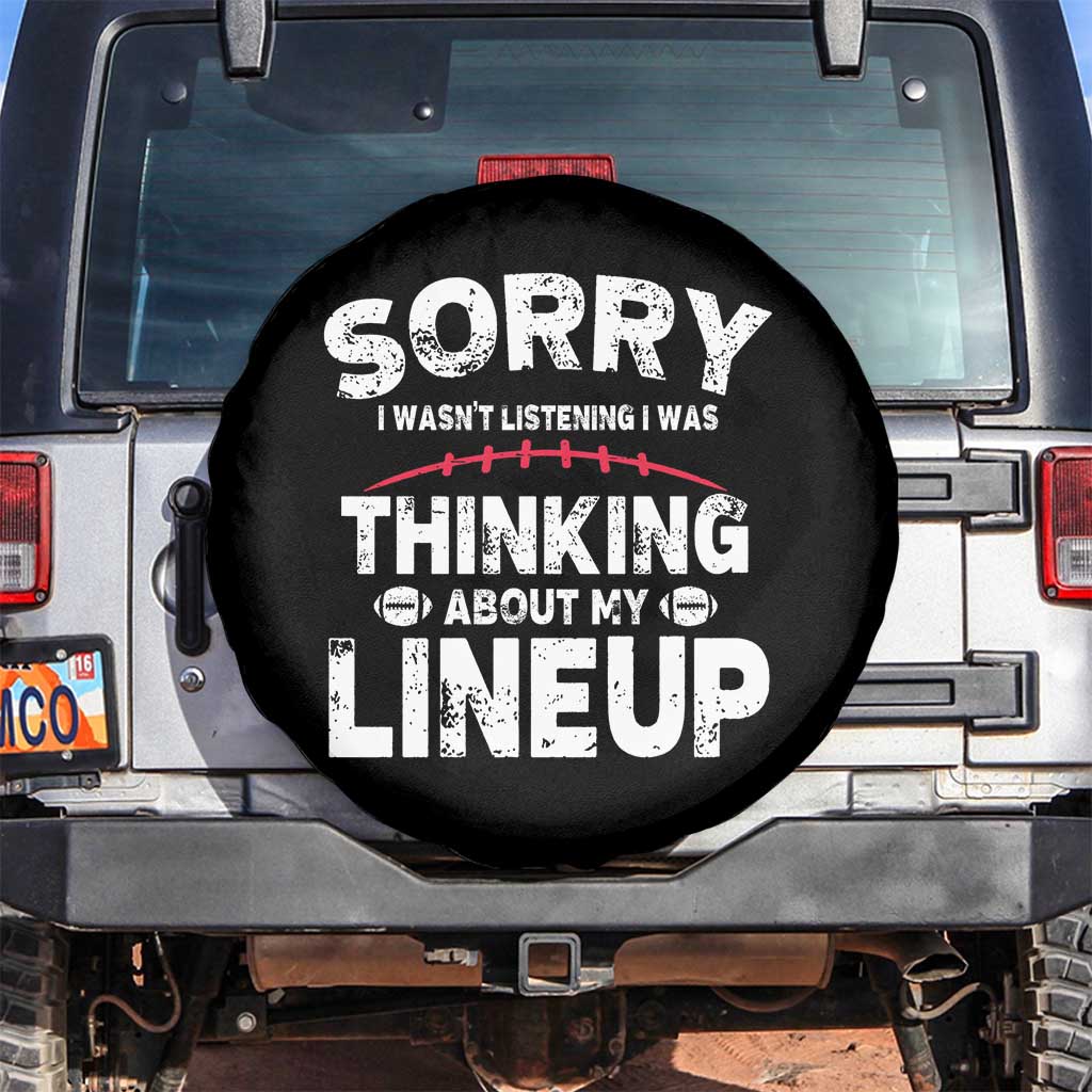 Funny Fantasy Football Player Spare Tire Cover Commissioner Draft Party - Wonder Print Shop