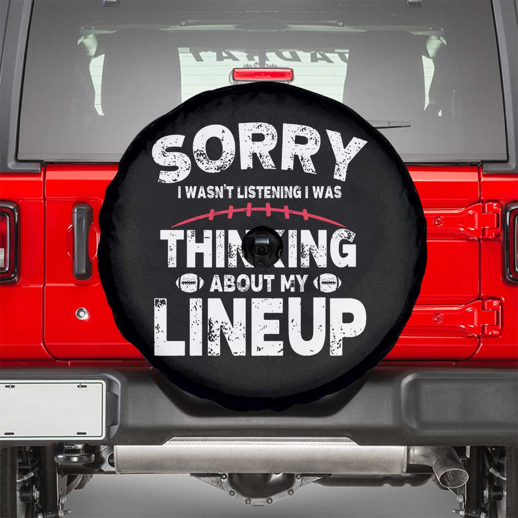 Funny Fantasy Football Player Spare Tire Cover Commissioner Draft Party - Wonder Print Shop