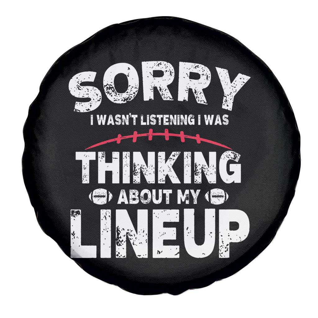 Funny Fantasy Football Player Spare Tire Cover Commissioner Draft Party - Wonder Print Shop