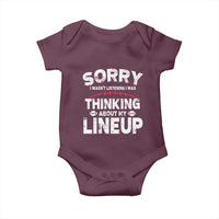 Funny Fantasy Football Player Baby Onesie Commissioner Draft Party - Wonder Print Shop