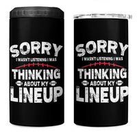 Funny Fantasy Football Player 4 in 1 Can Cooler Tumbler Commissioner Draft Party - Wonder Print Shop