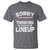 Funny Fantasy Football Player T Shirt Commissioner Draft Party - Wonder Print Shop