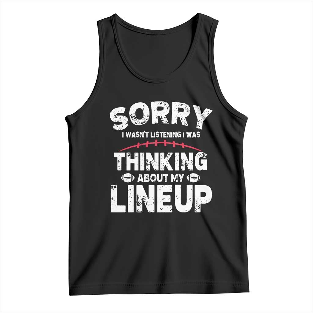 Funny Fantasy Football Player Tank Top Commissioner Draft Party - Wonder Print Shop