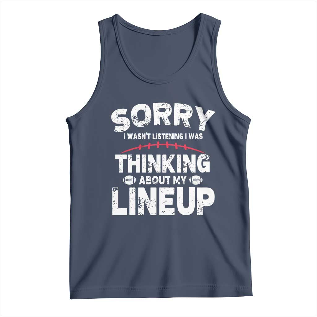 Funny Fantasy Football Player Tank Top Commissioner Draft Party - Wonder Print Shop