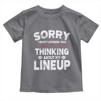 Funny Fantasy Football Player Toddler T Shirt Commissioner Draft Party - Wonder Print Shop