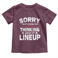 Funny Fantasy Football Player Toddler T Shirt Commissioner Draft Party - Wonder Print Shop