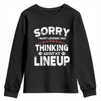 Funny Fantasy Football Player Youth Sweatshirt Commissioner Draft Party - Wonder Print Shop
