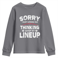 Funny Fantasy Football Player Youth Sweatshirt Commissioner Draft Party - Wonder Print Shop