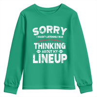 Funny Fantasy Football Player Youth Sweatshirt Commissioner Draft Party - Wonder Print Shop