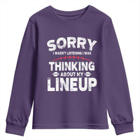 Funny Fantasy Football Player Youth Sweatshirt Commissioner Draft Party - Wonder Print Shop