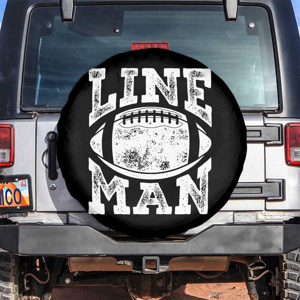Football Linemen Spare Tire Cover Vintage Offensive Lineman - Wonder Print Shop
