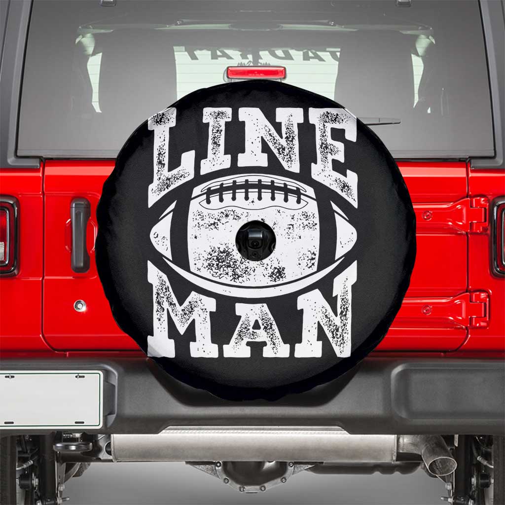 Football Linemen Spare Tire Cover Vintage Offensive Lineman - Wonder Print Shop