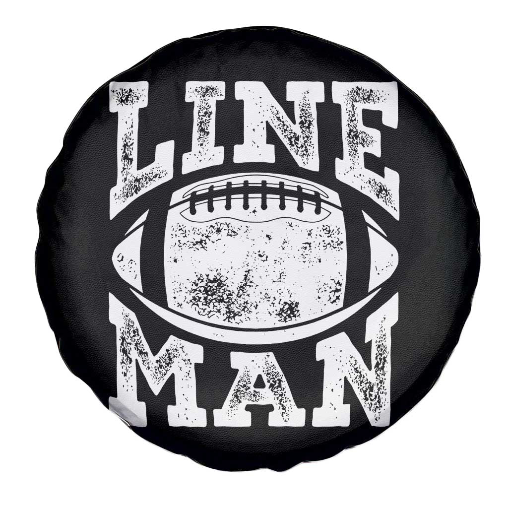 Football Linemen Spare Tire Cover Vintage Offensive Lineman - Wonder Print Shop