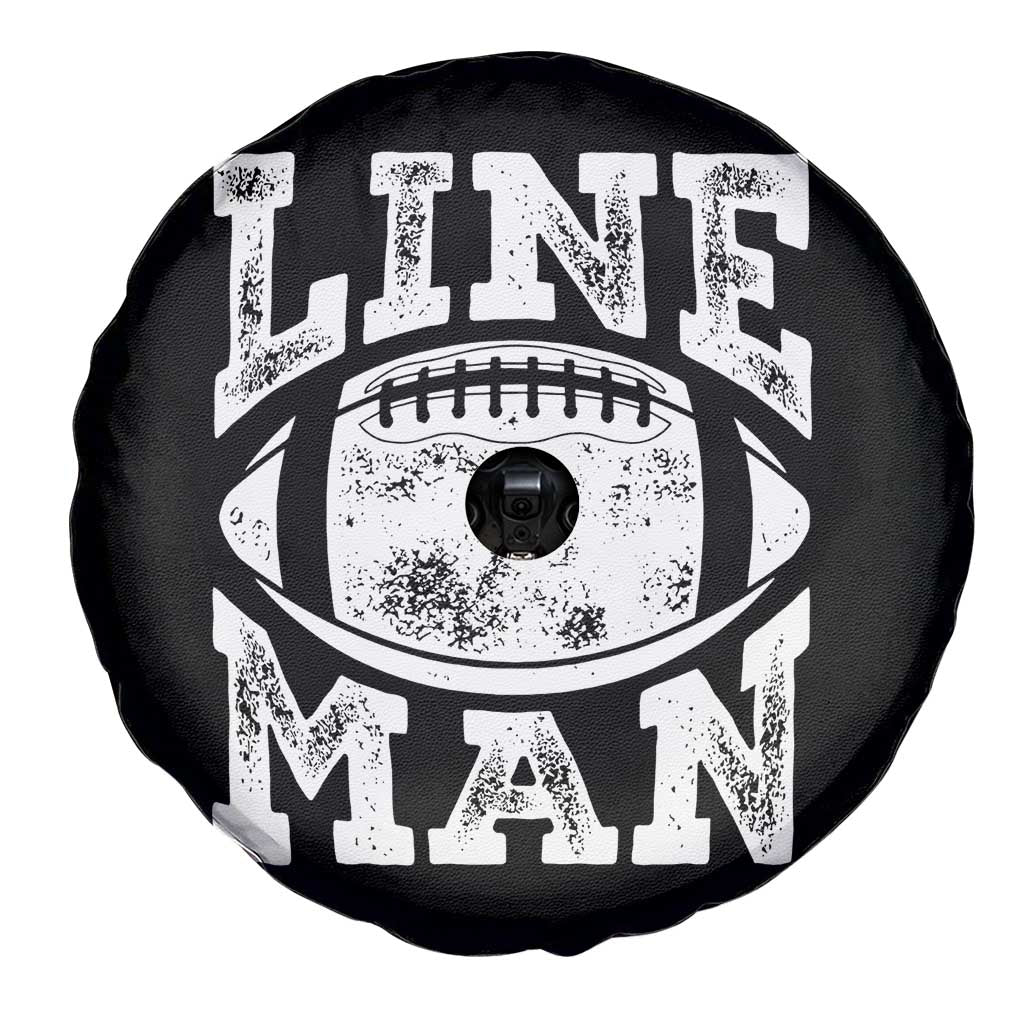 Football Linemen Spare Tire Cover Vintage Offensive Lineman - Wonder Print Shop