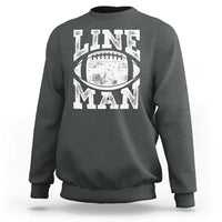 Football Linemen Sweatshirt Vintage Offensive Lineman - Wonder Print Shop