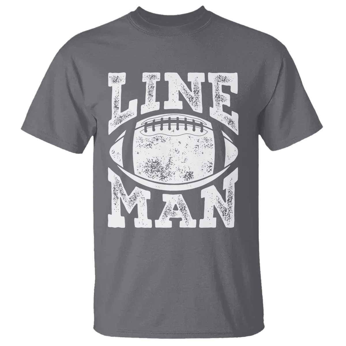 Football Linemen T Shirt Vintage Offensive Lineman - Wonder Print Shop