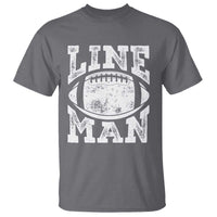 Football Linemen T Shirt Vintage Offensive Lineman - Wonder Print Shop