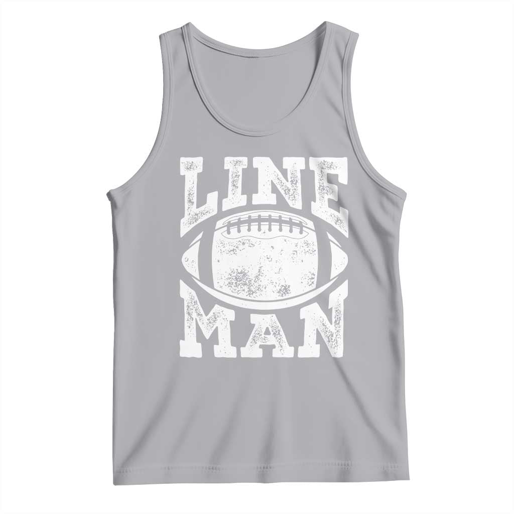 Football Linemen Tank Top Vintage Offensive Lineman - Wonder Print Shop