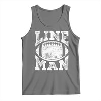 Football Linemen Tank Top Vintage Offensive Lineman - Wonder Print Shop
