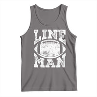 Football Linemen Tank Top Vintage Offensive Lineman - Wonder Print Shop