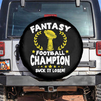 Fantasy Football Legend Spare Tire Cover Suck It Loser Funny Champ Champion Draft - Wonder Print Shop