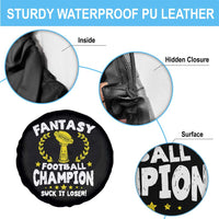 Fantasy Football Legend Spare Tire Cover Suck It Loser Funny Champ Champion Draft - Wonder Print Shop