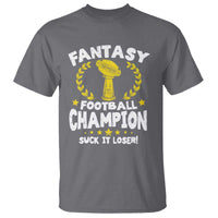 Fantasy Football Legend T Shirt Suck It Loser Funny Champ Champion Draft - Wonder Print Shop