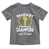 Fantasy Football Legend Toddler T Shirt Suck It Loser Funny Champ Champion Draft - Wonder Print Shop
