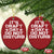 Funny Fantasy Football Christmas Ornament It's Draft Day Do Not Disturb - Wonder Print Shop