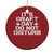 Funny Fantasy Football Christmas Ornament It's Draft Day Do Not Disturb - Wonder Print Shop