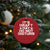 Funny Fantasy Football Christmas Ornament It's Draft Day Do Not Disturb - Wonder Print Shop