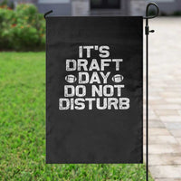 Funny Fantasy Football Garden Flag It's Draft Day Do Not Disturb - Wonder Print Shop
