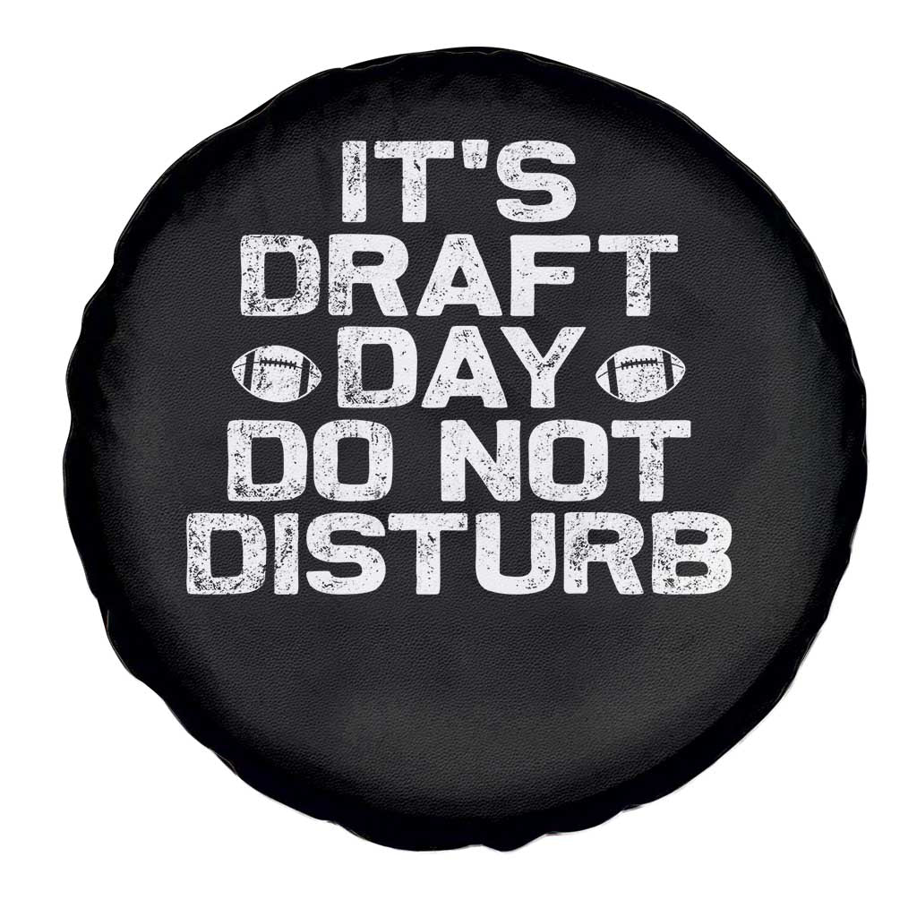 Funny Fantasy Football Spare Tire Cover It's Draft Day Do Not Disturb - Wonder Print Shop