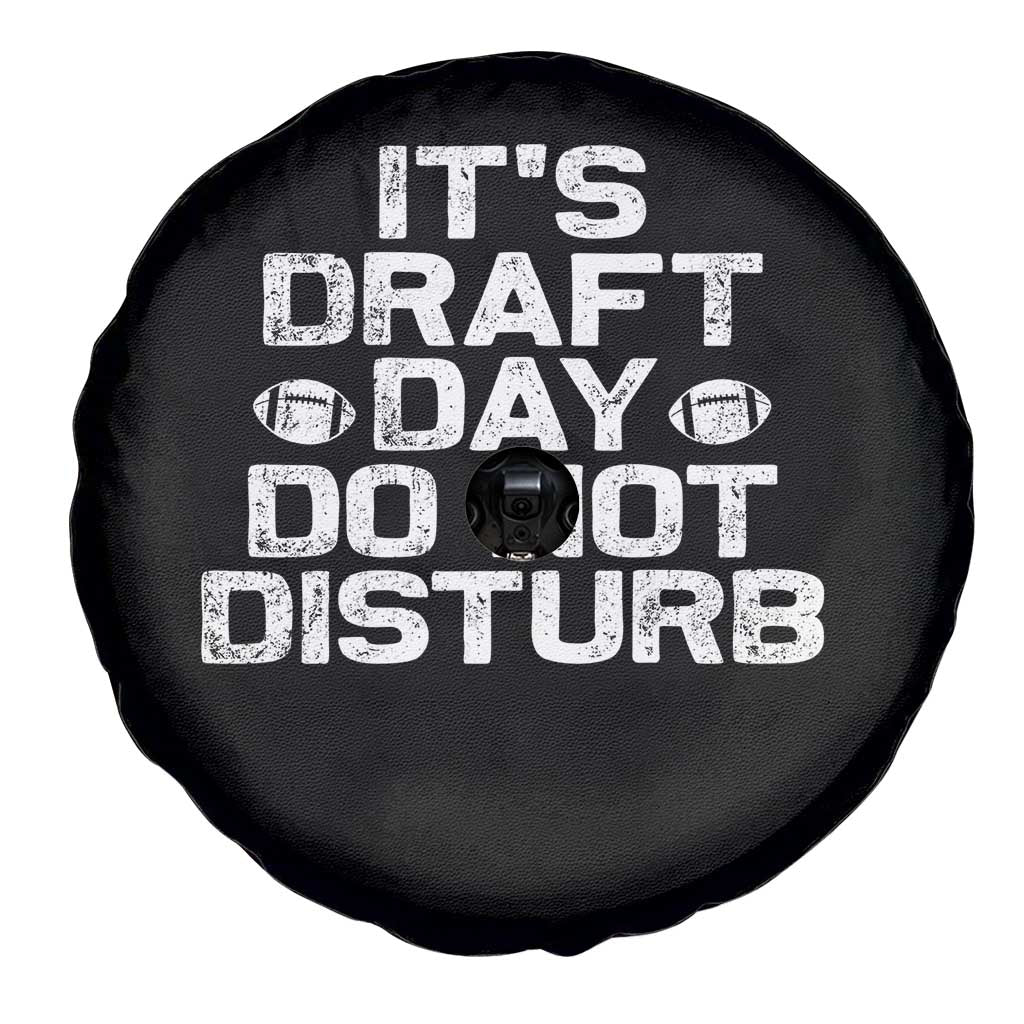 Funny Fantasy Football Spare Tire Cover It's Draft Day Do Not Disturb - Wonder Print Shop