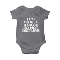 Funny Fantasy Football Baby Onesie It's Draft Day Do Not Disturb - Wonder Print Shop