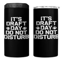 Funny Fantasy Football 4 in 1 Can Cooler Tumbler It's Draft Day Do Not Disturb - Wonder Print Shop