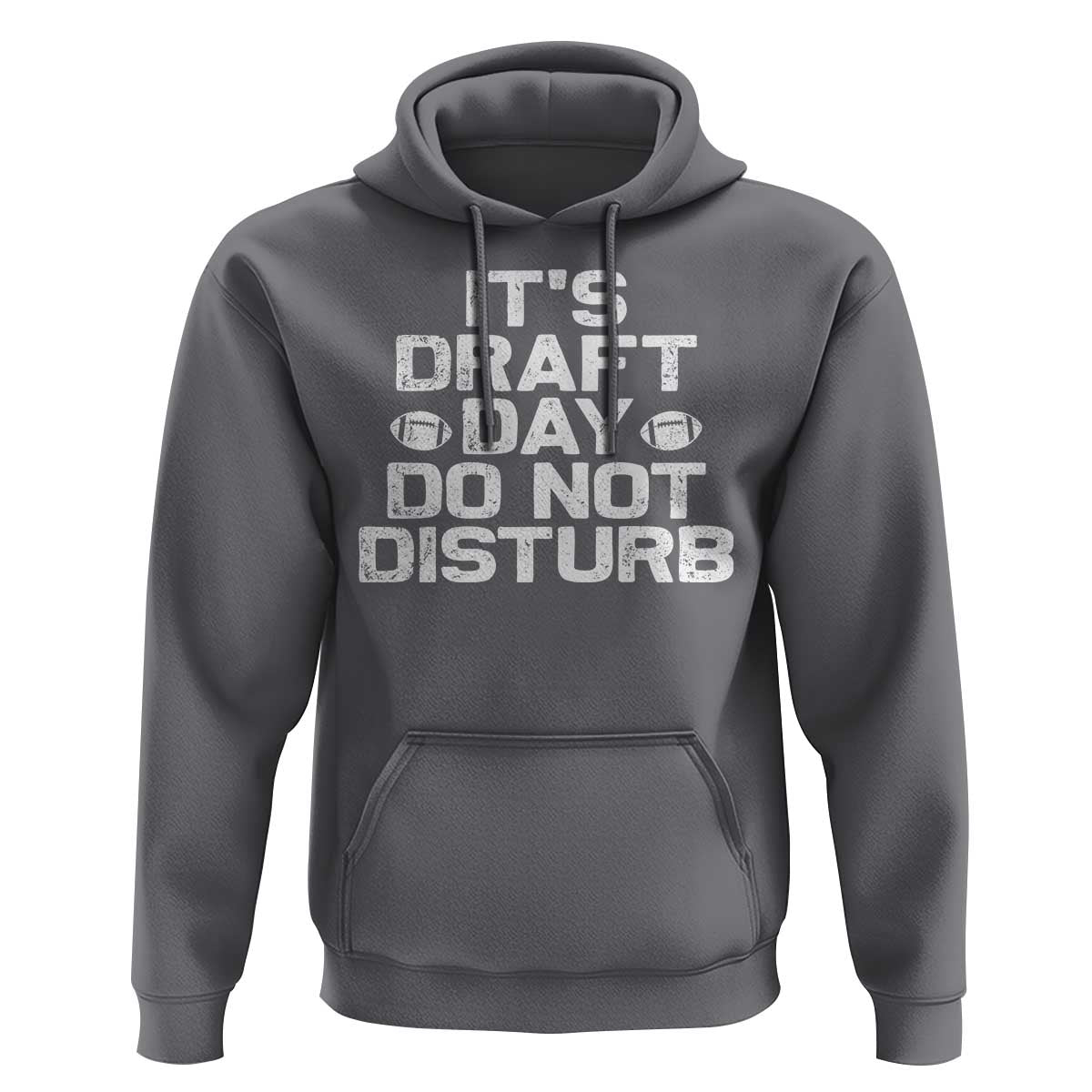 Funny Fantasy Football Hoodie It's Draft Day Do Not Disturb - Wonder Print Shop