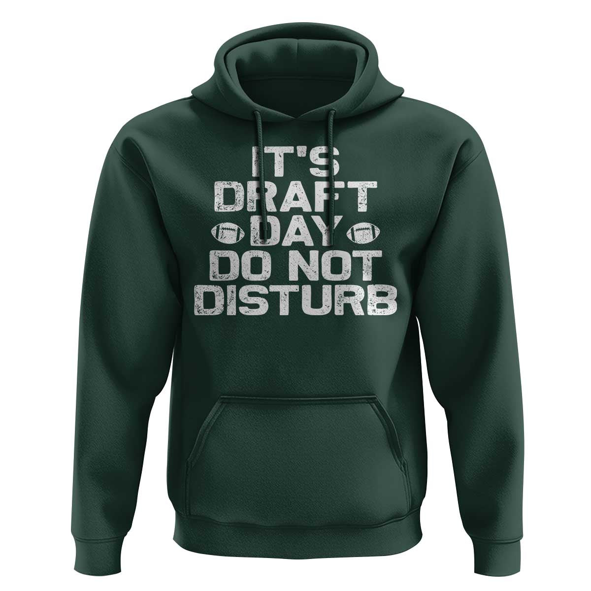 Funny Fantasy Football Hoodie It's Draft Day Do Not Disturb - Wonder Print Shop