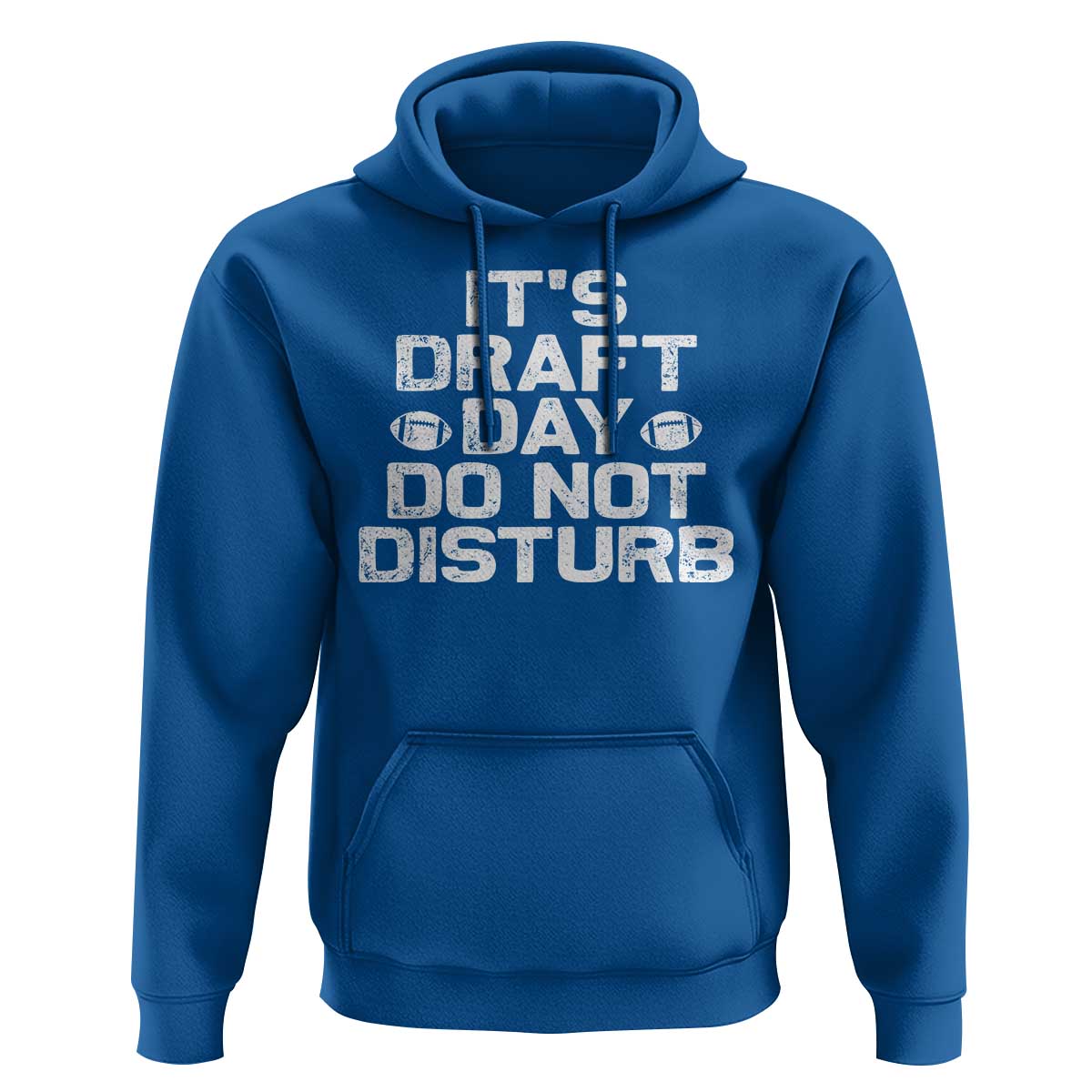 Funny Fantasy Football Hoodie It's Draft Day Do Not Disturb - Wonder Print Shop