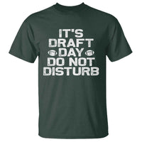 Funny Fantasy Football T Shirt It's Draft Day Do Not Disturb - Wonder Print Shop