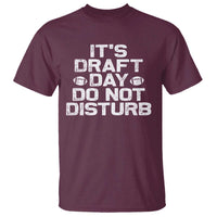 Funny Fantasy Football T Shirt It's Draft Day Do Not Disturb - Wonder Print Shop