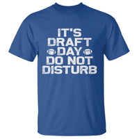 Funny Fantasy Football T Shirt It's Draft Day Do Not Disturb - Wonder Print Shop