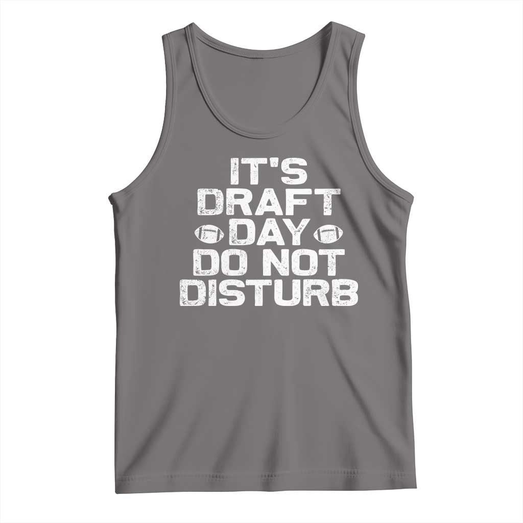 Funny Fantasy Football Tank Top It's Draft Day Do Not Disturb - Wonder Print Shop