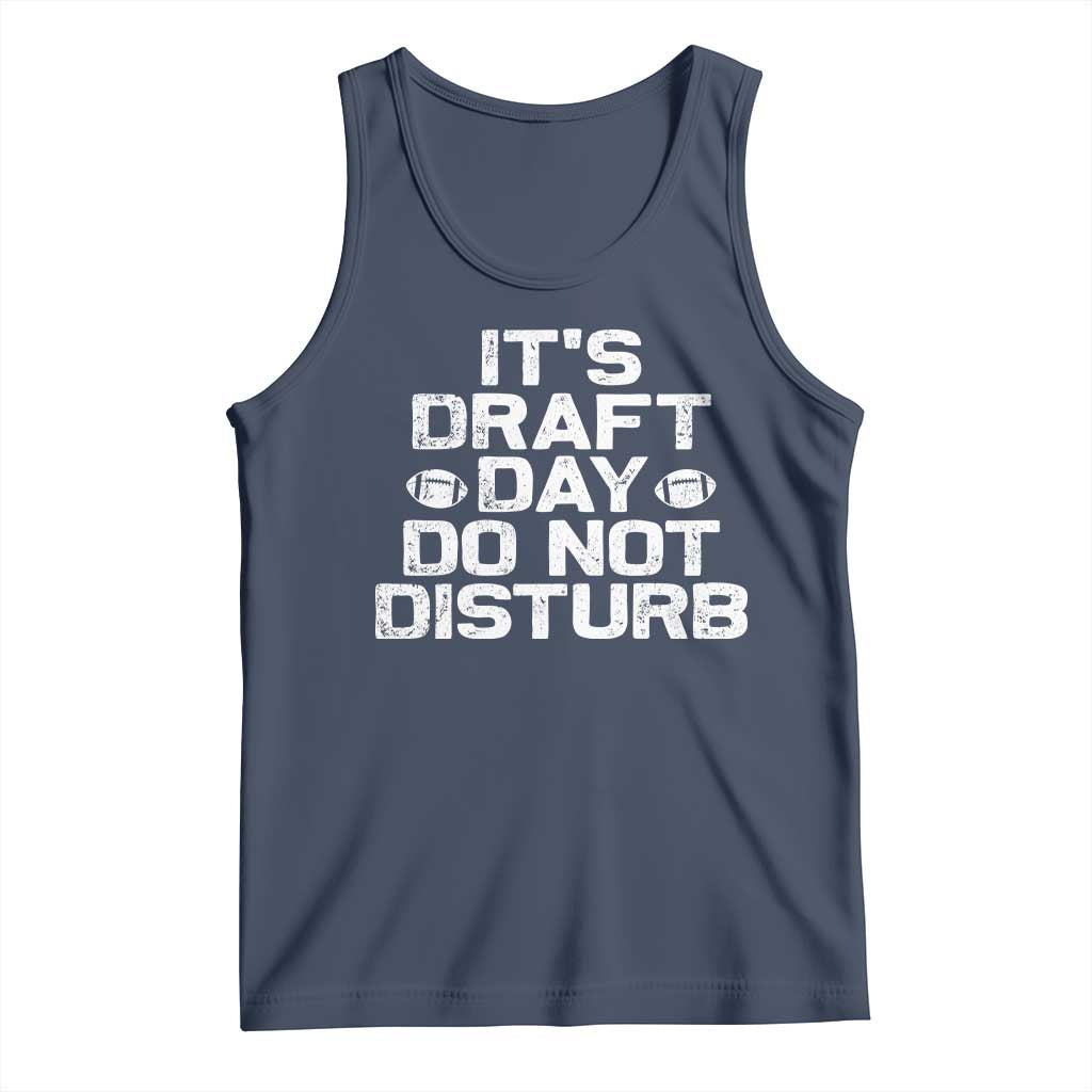 Funny Fantasy Football Tank Top It's Draft Day Do Not Disturb - Wonder Print Shop