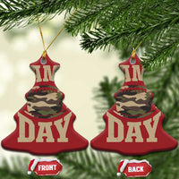 Game Day Football Christmas Ornament Funny Sunday Retro Camo Camouflage - Wonder Print Shop