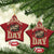 Game Day Football Christmas Ornament Funny Sunday Retro Camo Camouflage - Wonder Print Shop