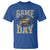 Game Day Football T Shirt Funny Sunday Retro Camo Camouflage - Wonder Print Shop